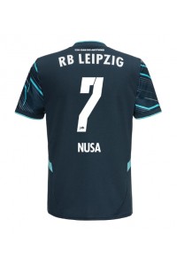 Fotbalové Dres RB Leipzig Antonio Nusa #7 Třetí Oblečení 2024-25 Krátký Rukáv